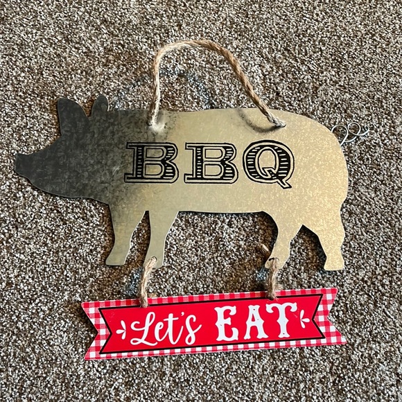 metal bbq sign - Picture 1 of 2